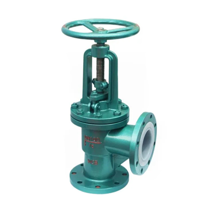 PTFE PFA Fored Angle Tipo Valvola globale